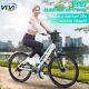 Vivi 500w 48v Electric Bike 26 Adults Commuters Bicycle Low Step Cruiser E Bike
